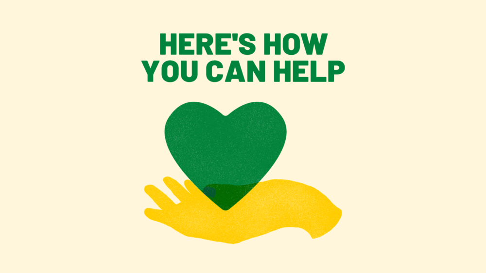 Here's how you can help!