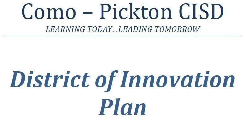District of Innovation Plan Renewal